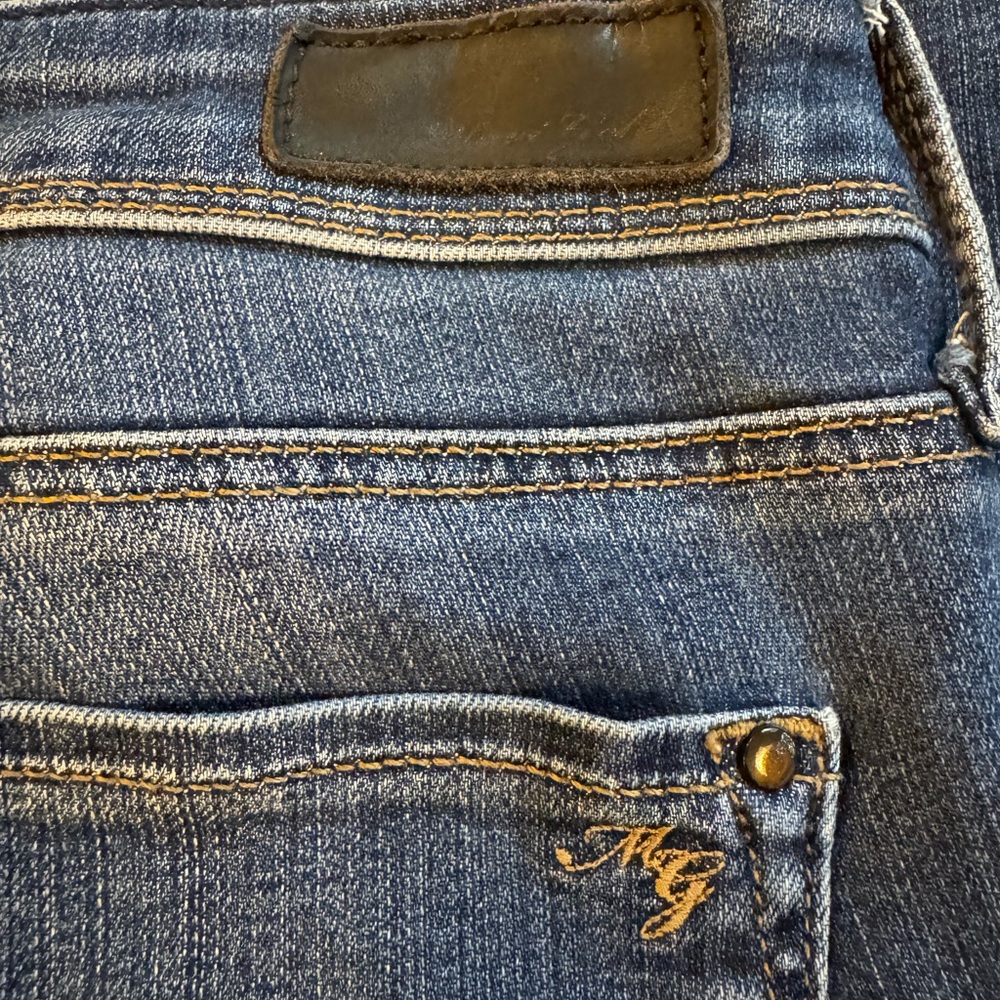Mavi Gold Women's Straight Leg Jeans - Dark Blue size 30 - Picture 5 of 7